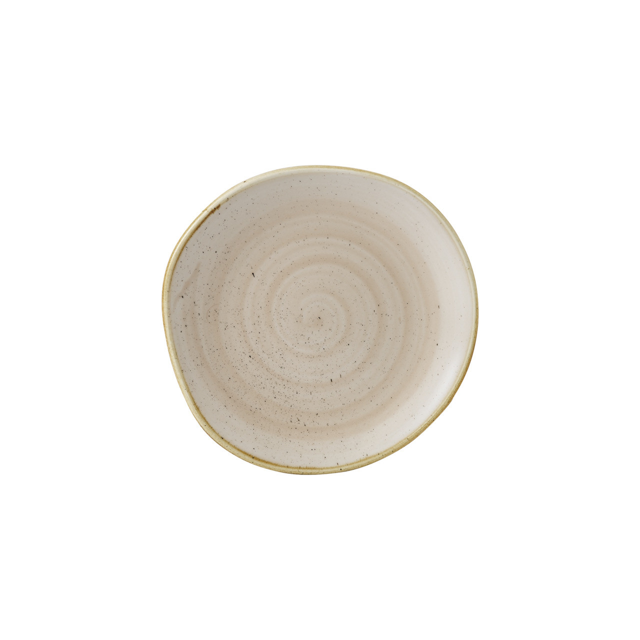 Stonecast, Teller Trace ø 186 mm Nutmeg Cream